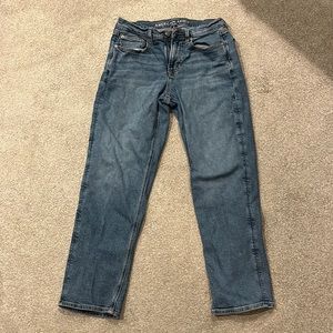 American Eagle Vintage ‘90s Straight Stretch Jeans 8 Short 29W
